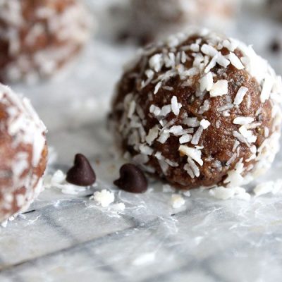 bite sized no bake energy balls