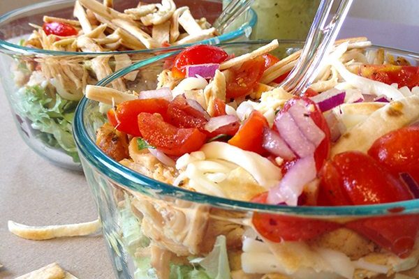 Skinny Tex Mex Taco Salad