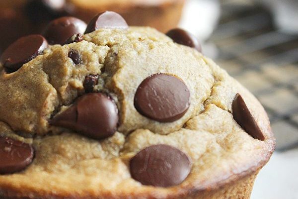 Gluten Free Chocolate Chip Cookie Muffins