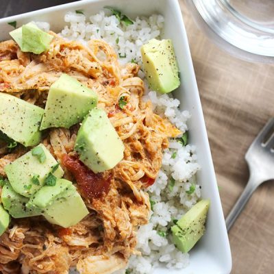 Easy Healthy Crockpot Mexican Chicken Recipe