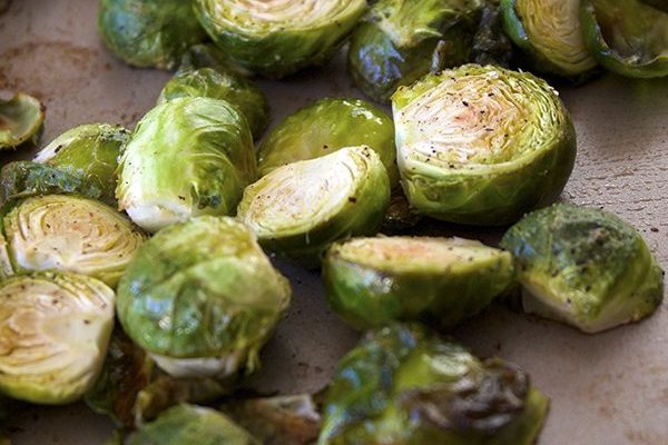Simple Sauteed Brussels Sprouts