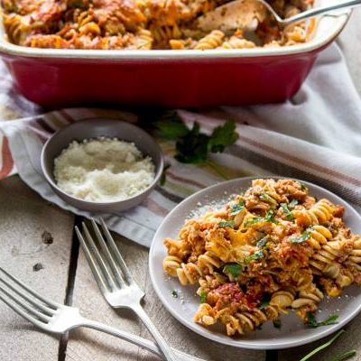 Baked Rotini Recipe