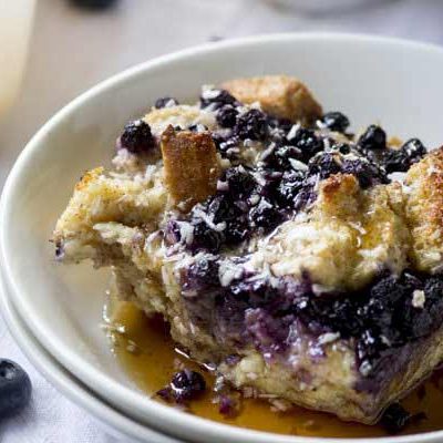 Blueberry French Toast Casserole